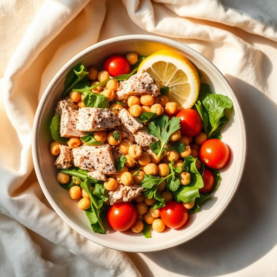 Tuna & Chickpea Bowl